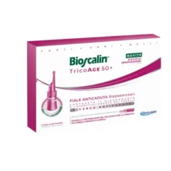 Bioscalin Tricoage 50+ Fiale Anticaduta Donna - Fiale anticaduta ridensificanti - 8 fiale