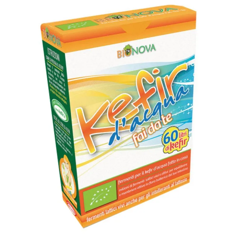 BIOSTARTER KEFIR D'Acqua 4x5g