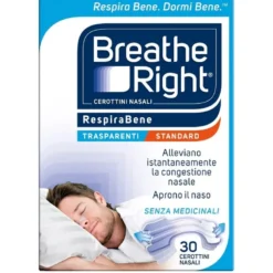 BREATH RIGHT Trasparenti 30pz