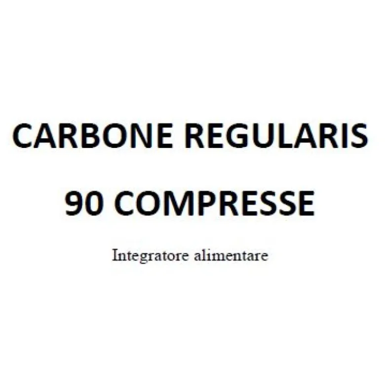 CARBONE Regularis 90 Cpr 475mg