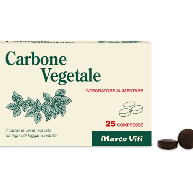 CARBONE Vegetale 25 Compresse