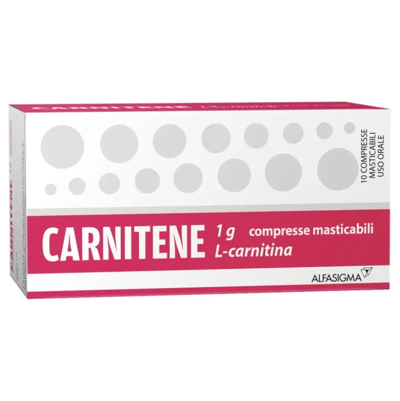 Carnitene*10Compresse Mast 1g