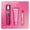 Caudalie Cofanetto di Natale Trio Rose De Vigne - Acqua profumata 50 ml + Gel doccia 50 ml + Acqua profumata roll on 10 ml