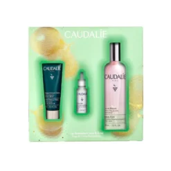 Caudalie Cofanetto di Natale 2024 Acqua Di Bellezza - Eau de Beauté 100 ml + Vinoperfect siero 10 ml + Maschera Instant Detox 15 ml