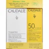 Caudalie Cofanetto Vinoperfect Siero Antimacchie da 30 ml + Vinosun Protect Fluido Solare Viso SPF50+ 20 ml - Edizione 2023