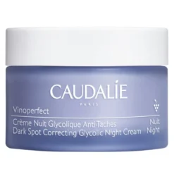 Caudalie Vinoperfect Crema Notte Glicolica Anti-macchie - Crema viso da notte uniformante - 50 ml