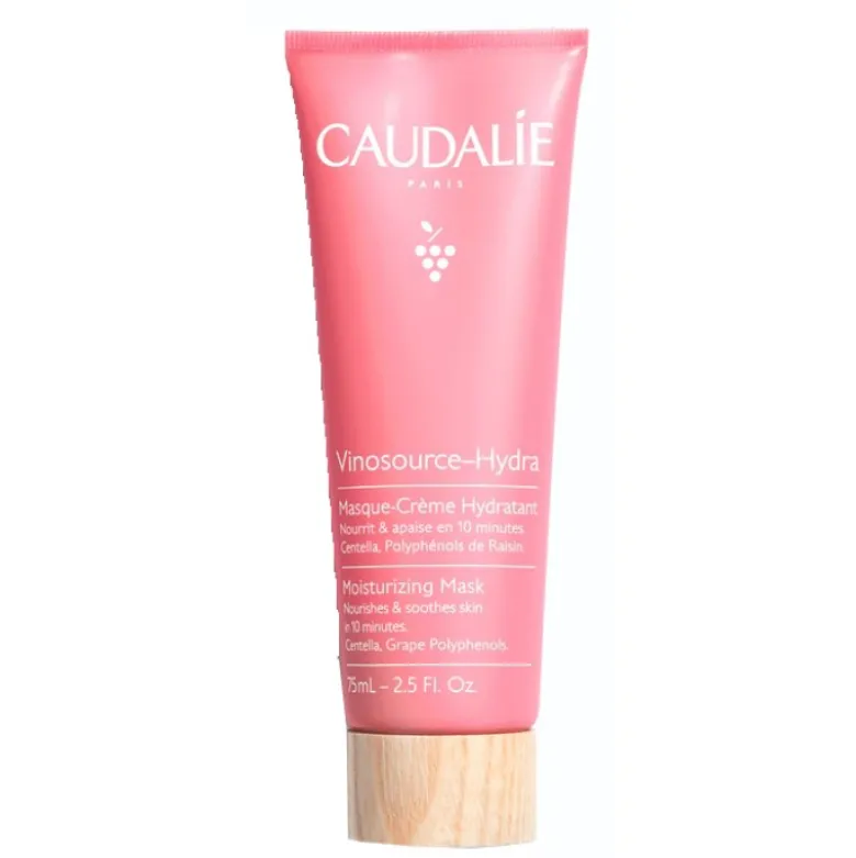 Caudalie Vinosource Hydra Maschera Crema Idratante - Adatta per pelle secca e sensibile - 75 ml