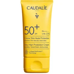 Caudalie Vinosun Crema Solare viso SPF50 - Protezione solare molto alta per il viso - 50 ml - 2026