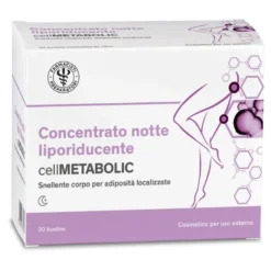 CellMetabolic Concentrato Notte Liporiducente Crema Intensiva Corpo Laboratorio Farmacisti Preparatori 30 buste