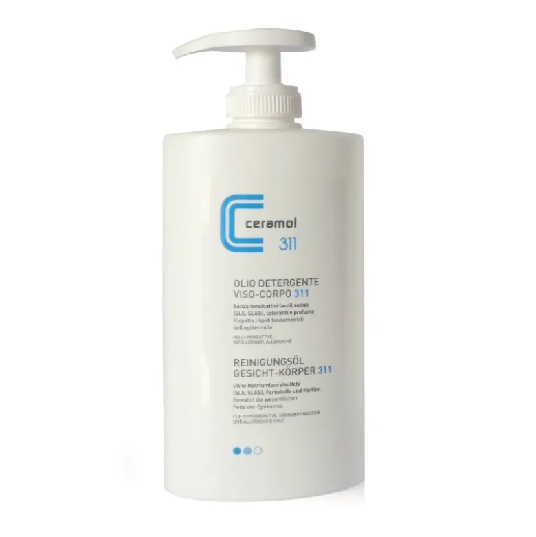 CERAMOL Olio Detergente Viso Corpo 400ml