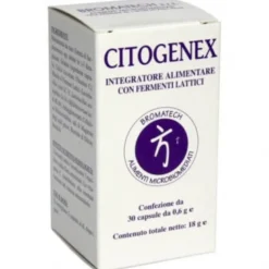 Citogenex - Integratore per l'equilibrio della flora batterica intestinale - 30 capsule
