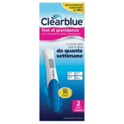 CLEARBLUE Digital Test di Gravidanza con indicatore delle Settimane 2 pezzi
