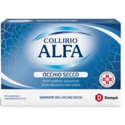 Collirio Alfa Occhio Secco 20 Flaconcini Monodose ml