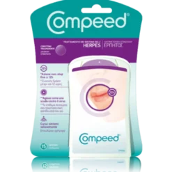 Compeed Cerotti Herpes - Trattamento dell' Herpes Labiale - 15 cerotti trasparenti