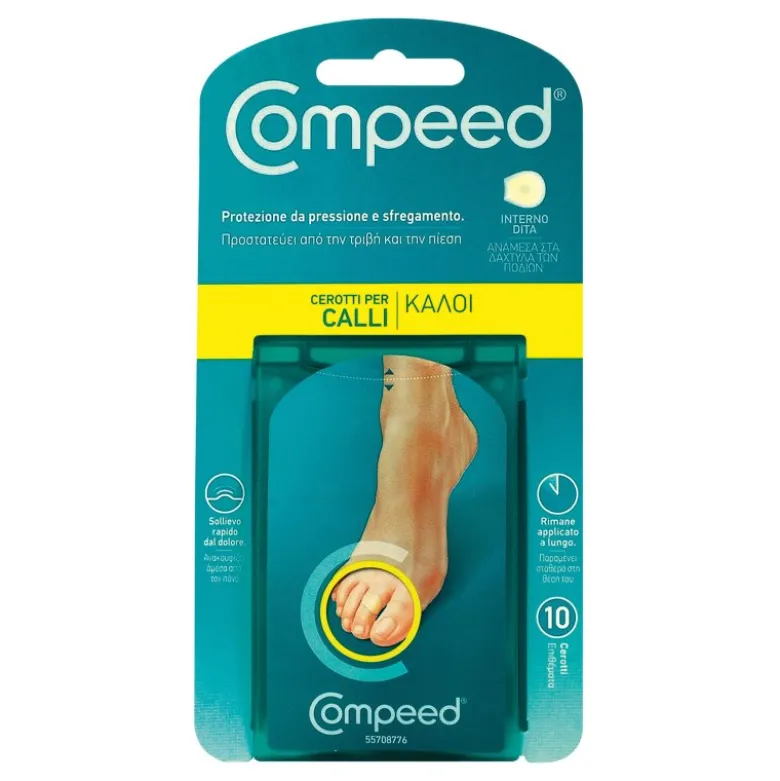 Compeed Cerotti per Calli Interno Dita 10 pezzi