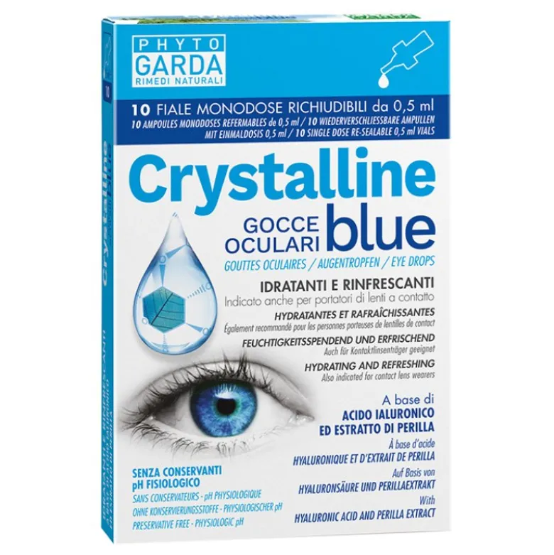 CRISTALLINO BLU Gocce Oc.10f.