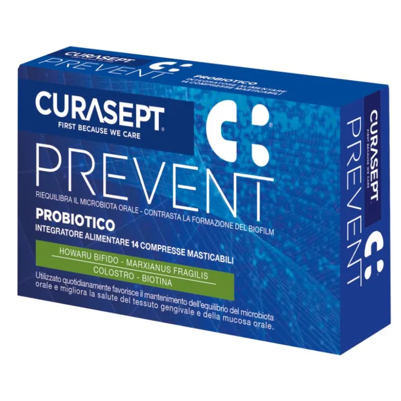 CURASEPT Prevent Probiot.14Compresse