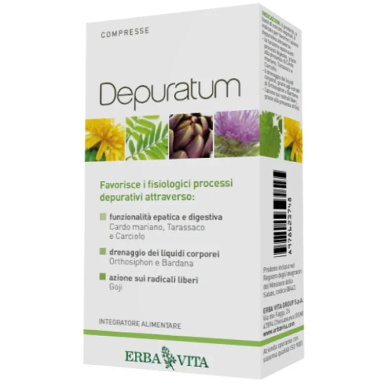DEPURATUM 30 Compresse EBV