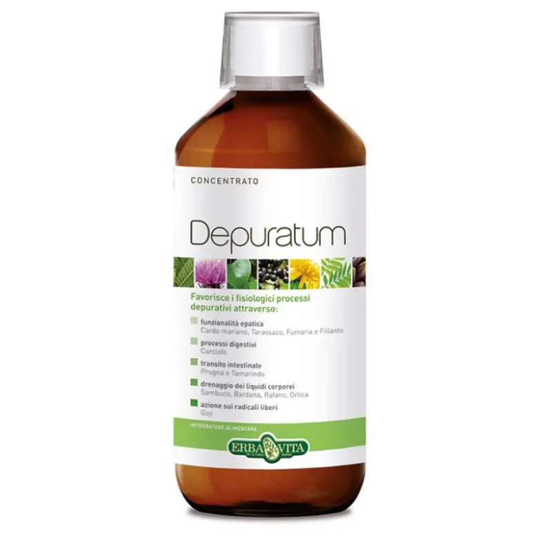 DEPURATUM Concentrato Liquido Sciroppo 500 ml ErbaVita