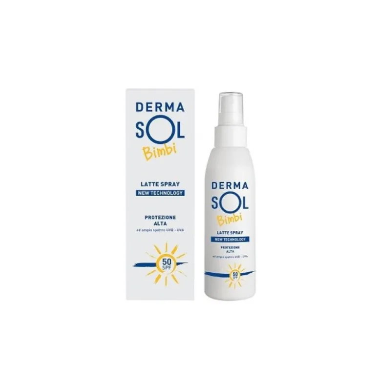 Dermasol Bimbi Latte Spray Spf 50+ 125ml
