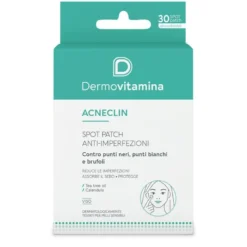 Dermovitamina Acneclin Patch Anti-Imperfezioni - Patch viso per brufoli, punti bianchi e neri - 30 patch