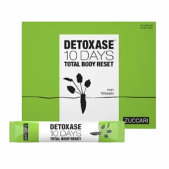 Detoxase 10 Days Total Body Reset - Integratore drenante e depurativo intenso - 10 bustine