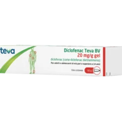 DICLOFENAC Gel 20mg/g 60gTEVA