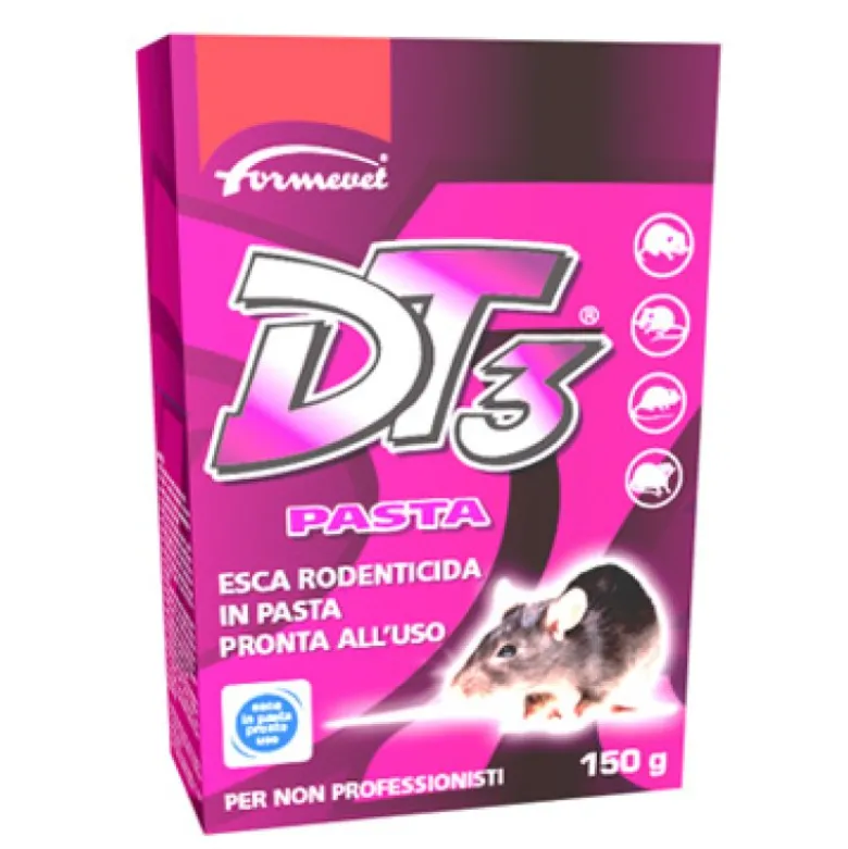 DT3 Pasta Rodenticida 15 Bust.