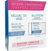 Ducray Routine Completa per Forfora Severa - Kelual Ds shampoo + Elution shampoo equilibrante