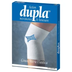 DUPLA Ginocch.Elast.Bianca L