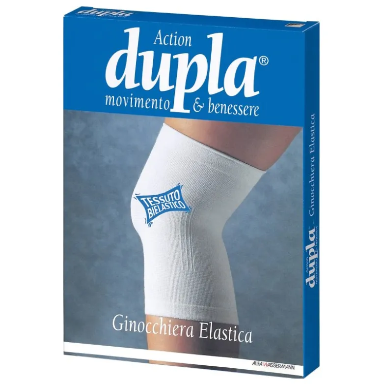DUPLA Ginocch.Elast.Bianca M