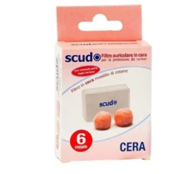 EARPLUG Scudo Cera 6 Coppie