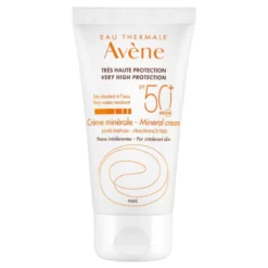Eau Thermale Avene Crema Schermo Minerale SPF 50+ Protezione Solare Molto Alta 50 ml