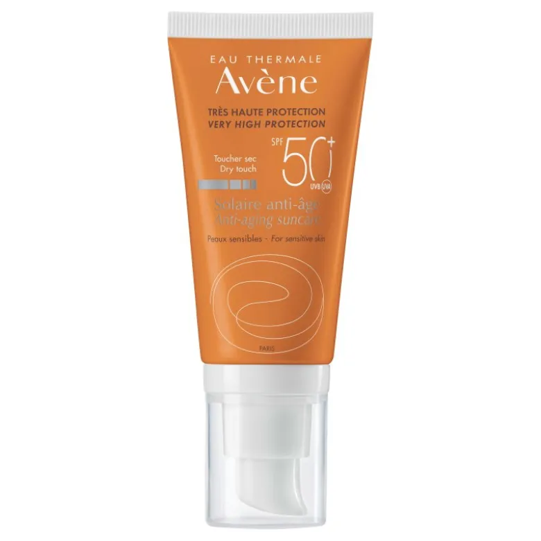 Eau Thermale Avene Crema Viso Anti-Età SPF 50+ Protezione Solare Molto Alta 50 ml