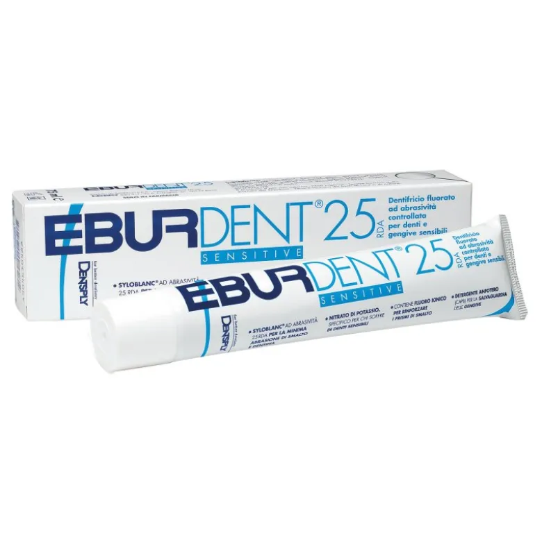 EBURDENT 25 Dentifricio Sensitive 75ml