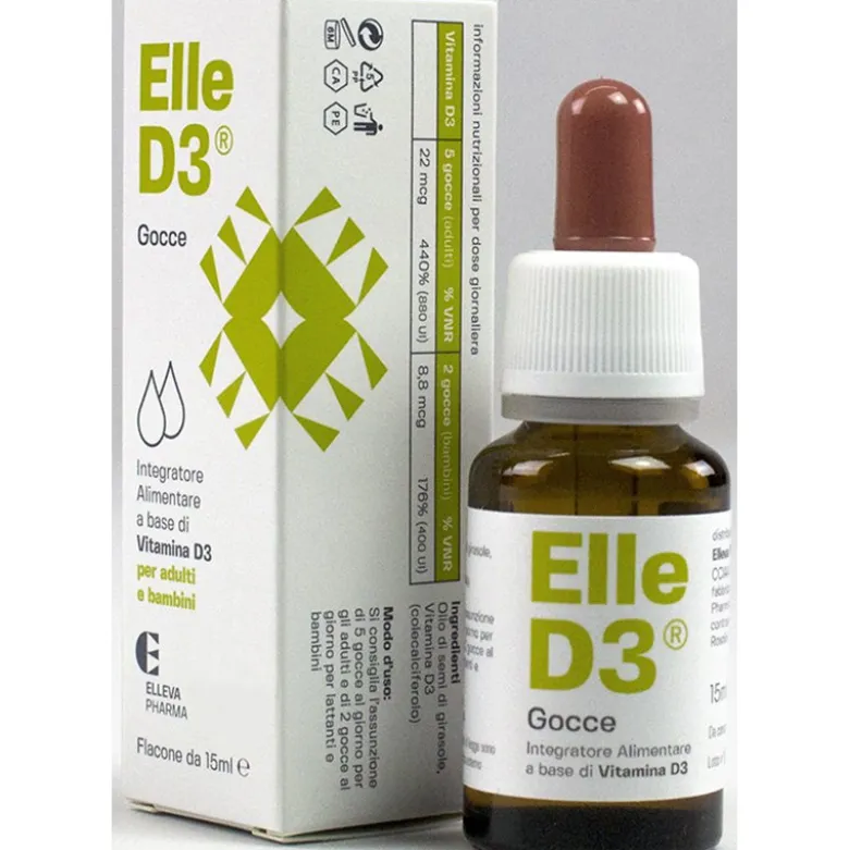 ELLE D3 Gocce 15ml
