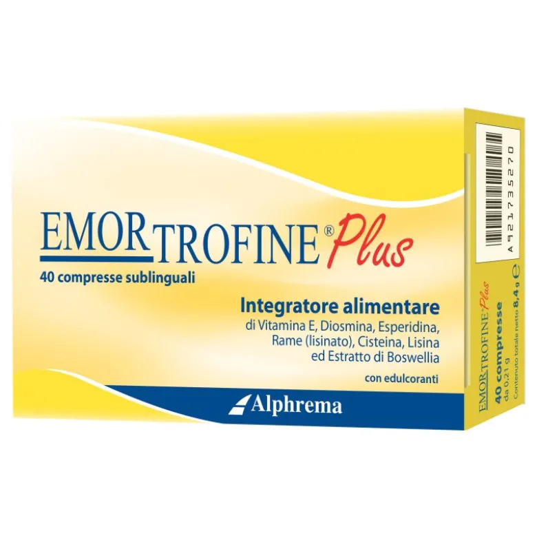 EMORTROFINE Plus 40 Compresse