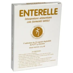 Enterelle Plus - Integratore alimentare a base di fermenti lattici - 12 capsule
