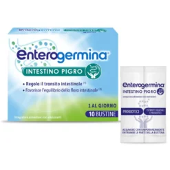 Enterogermina Intestino Pigro - Integratore per il benessere dell'intestino - 10 bustine