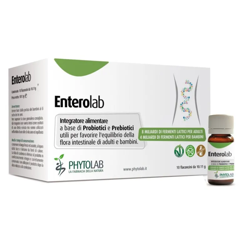 ENTEROLAB 10 Fl.10,11g