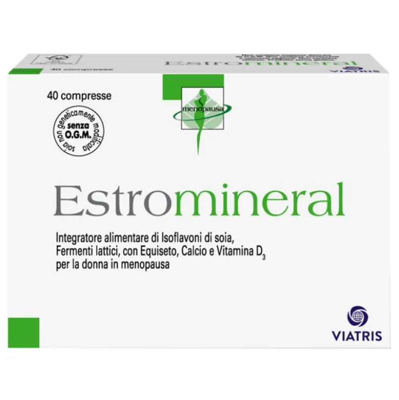 Estromineral - Integratore per donne in menopausa - 40 compresse