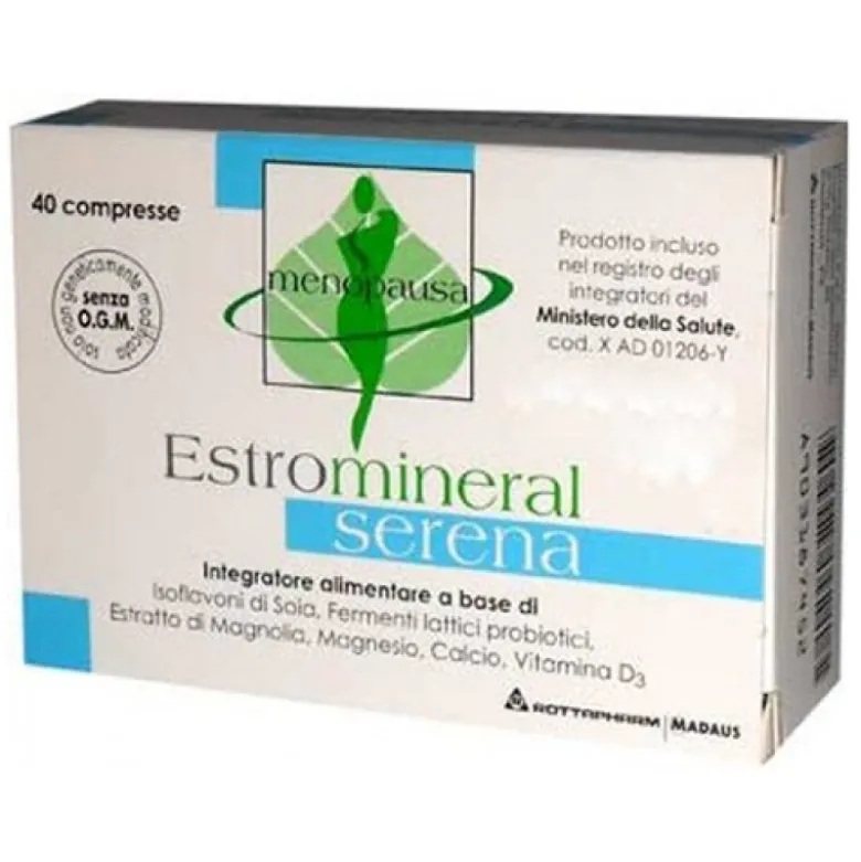 Estromineral Serena - Integratore per donne in menopausa - 40 compresse