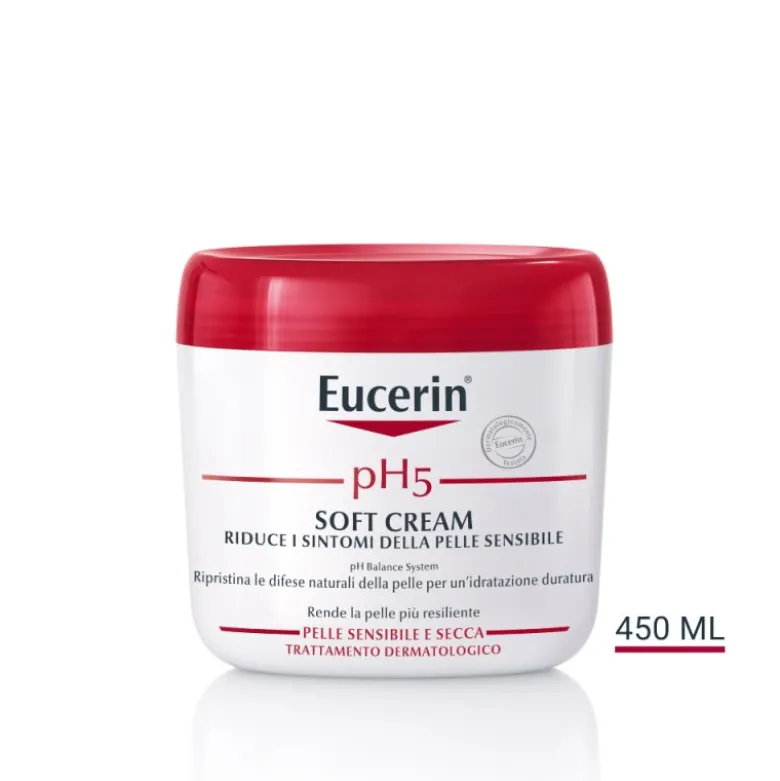 Eucerin pH5 Soft Body Cream - Crema corpo per pelle secca e sensibile - 450 ml