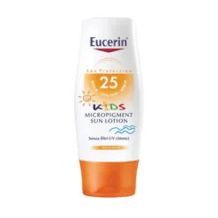 Eucerin Sun Kids Latte Solare Spf 25 - Latte solare senza profumo per bambini dai 6 mesi in su - 150 ml