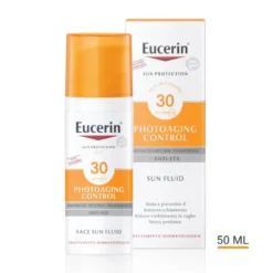 Eucerin Sun Photoaging Control Fluido SPF30 - Fluido solare viso antietà - 50 ml