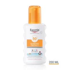 Eucerin Sun Spray Kids SPF50+ Resistente all'acqua - Protezione solare molto alta per bambini - 200 ml