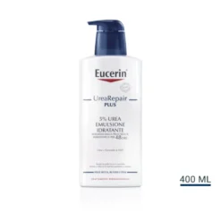 Eucerin UreaRepair Emulsione Idratante con Urea al 5% - Balsamo corpo per pelle secca, ruvida e tesa - 400 ml