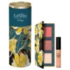 Euphidra Cofanetto di Natale Perlage - Kit Make Up - Palette viso illuminante + Balsamo labbra
