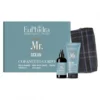 Euphidra Cofanetto di Natale Uomo Mr Ocean - Doccia shampoo rivitalizzante + Spray viso corpo + Trousse