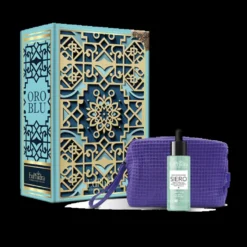 Euphidra Cofanetto di Natale Oro Blu - Siero viso idratante + Pochette beauty travel